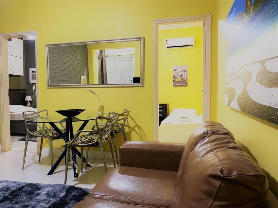 Incrivel Apartamento Na Avenida Atlantica ริโอเดจาเนโร ภายนอก รูปภาพ