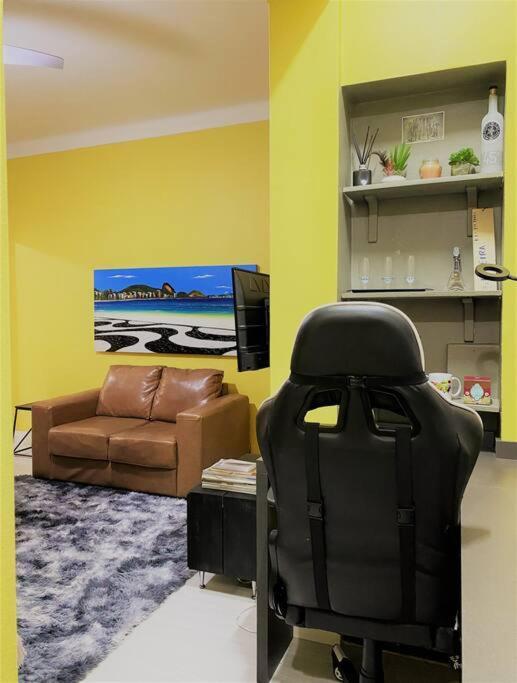 Incrivel Apartamento Na Avenida Atlantica ริโอเดจาเนโร ภายนอก รูปภาพ